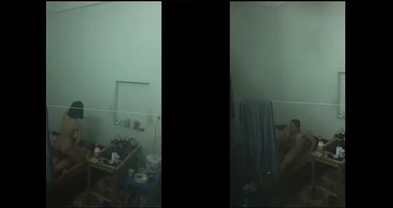 Quay lén em nhà kề bên và anh người yêu làm tình